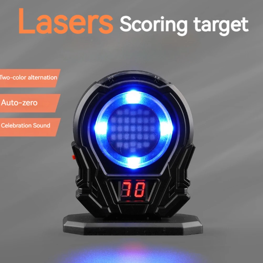 

Портативная мишень для световых тренировок, мишень для стрельбы на батарейках со звуком и светом, тренировочная мишень для игр в помещении