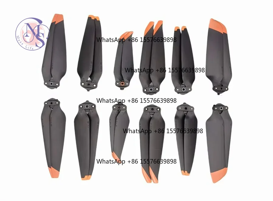 ZOCI-FOR Low Noise Propeller Blades, Replacement Spare Parts for Multi-model Aerial Drone Equipment