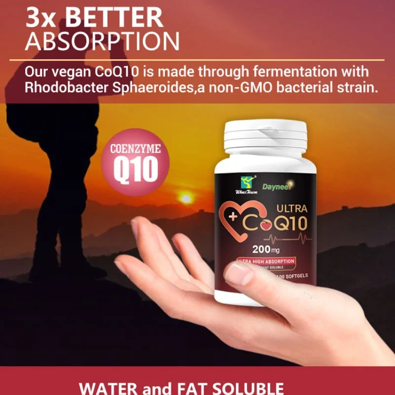 

1 bottle of Coenzyme Q10 soft capsule promotes metabolism enhances immunity improves cardiovascular health