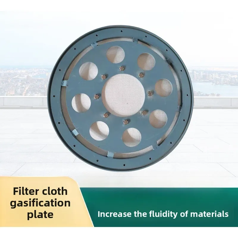 DN250 DN400 DN500 DN600 Fabric Type Aeration Plate Fluidizing Disc for Bin Pump Dust Filter