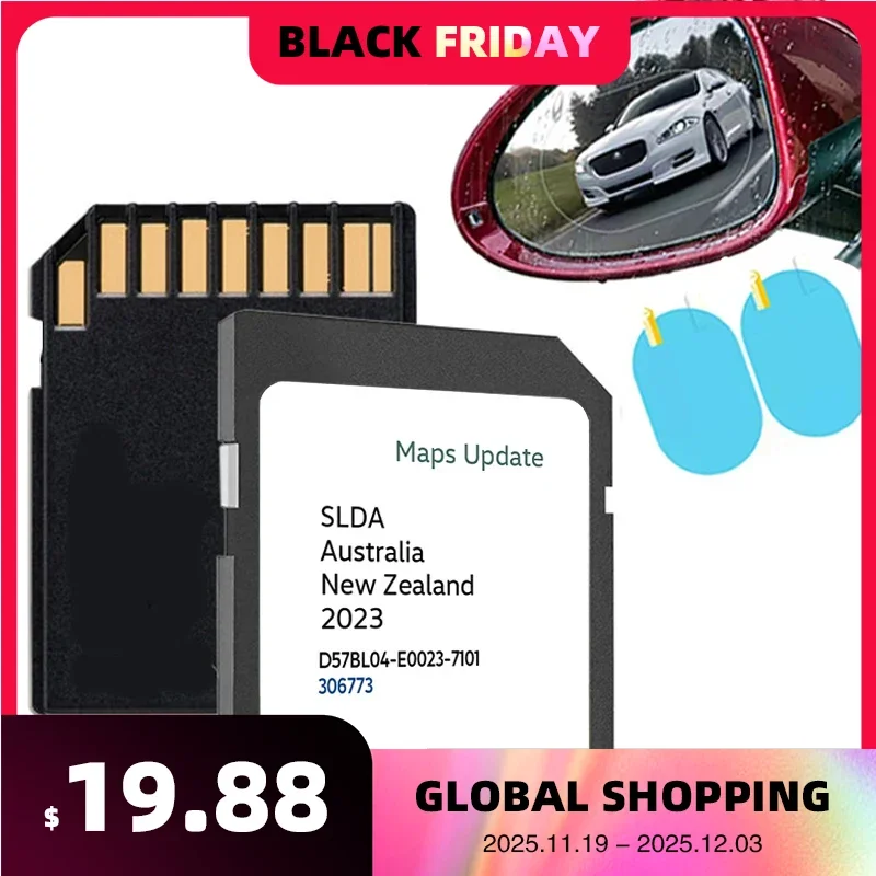 

GPS Maps Australia New Zealand 2023 Version Sat Nav SD Card for Suzuki SLDA Baleno/Ignis/Jimny/SX4/Vitara/Swift Vehicle