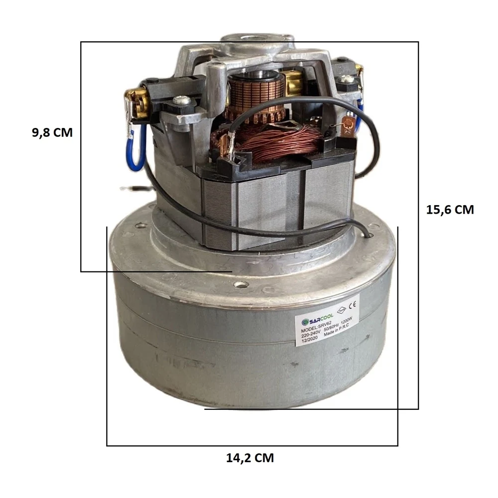 掃除機モーターと互換性があり,1200 w-srv 62