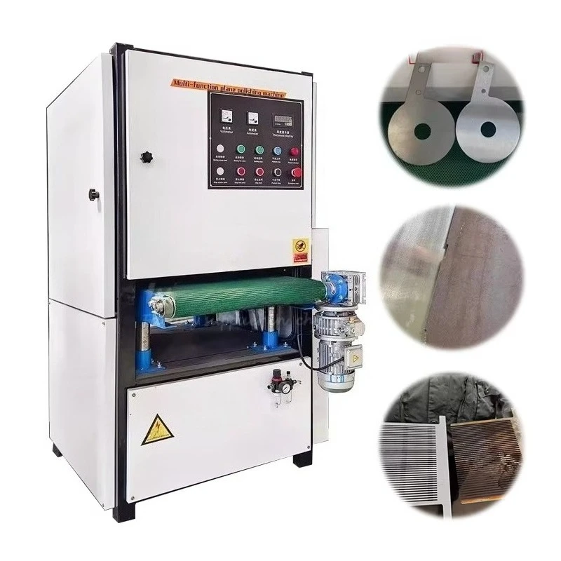 LY 400/600/800/1000/1300mm Fully Automatic Metal Flat Polishing Sanding Belt Machine Integrated Rust Removal Height Adjustment