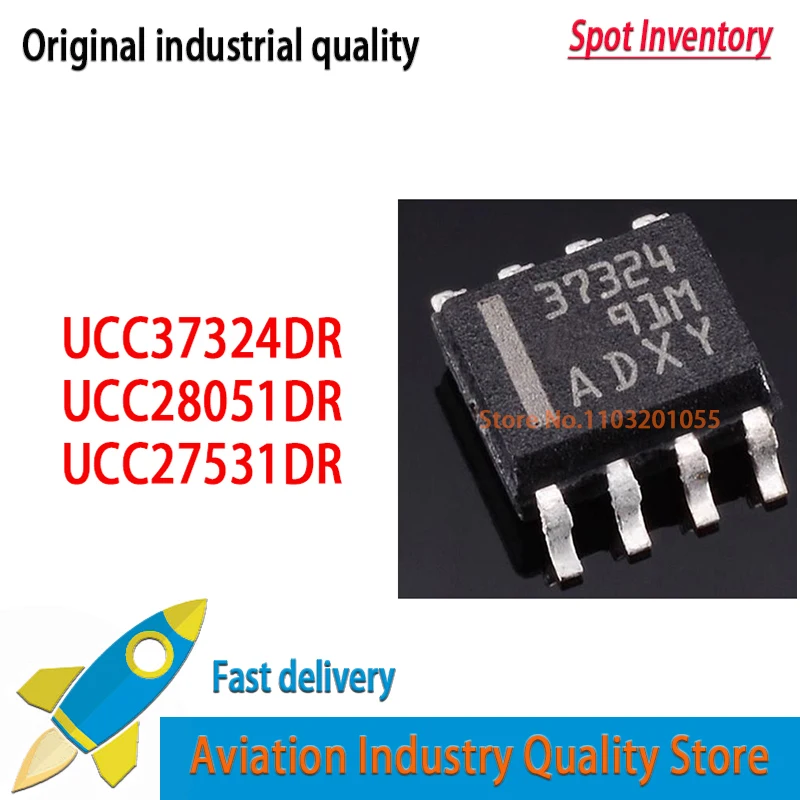 5-10 adet 100% yeni orijinal UCC37324DR 37324 UCC28051DR 28051 UCC27531DR 27531D SOIC-8 SOP8 stokta