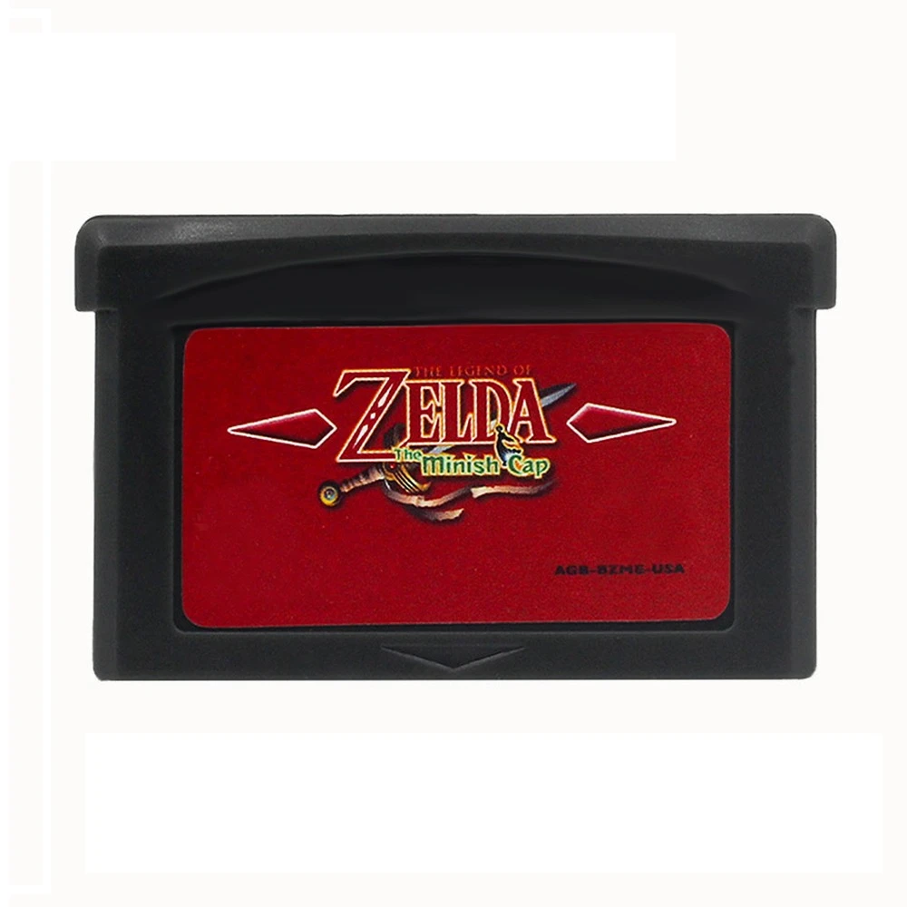 Hot Sal GBA Game Cartridge 32 Bit Video Game Console Game Card Link To The Past FOUR SWORDS Minish Cap view 4