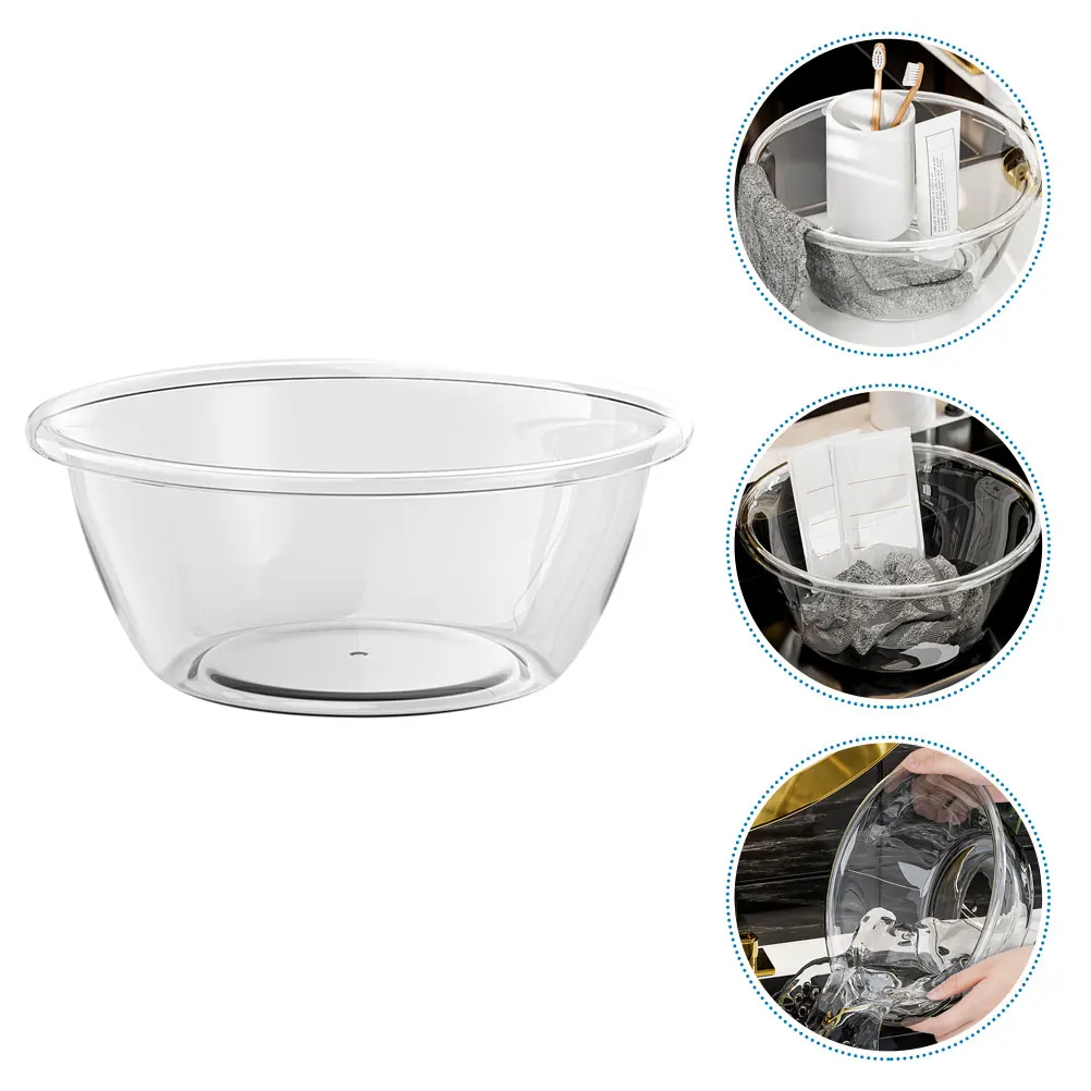 

Plastic Washbasin Large Capacity Smooth Surface Salon Home Facial Cleaning Kitchen Storage Basin S Wash Basin