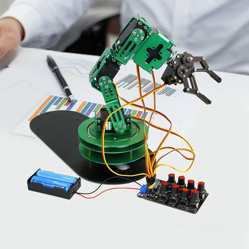 Модуль сервоконтроллера PCB Robot Arm тестовая плата Ручка драйвера 8-Way Pwm разработка промышленного управления