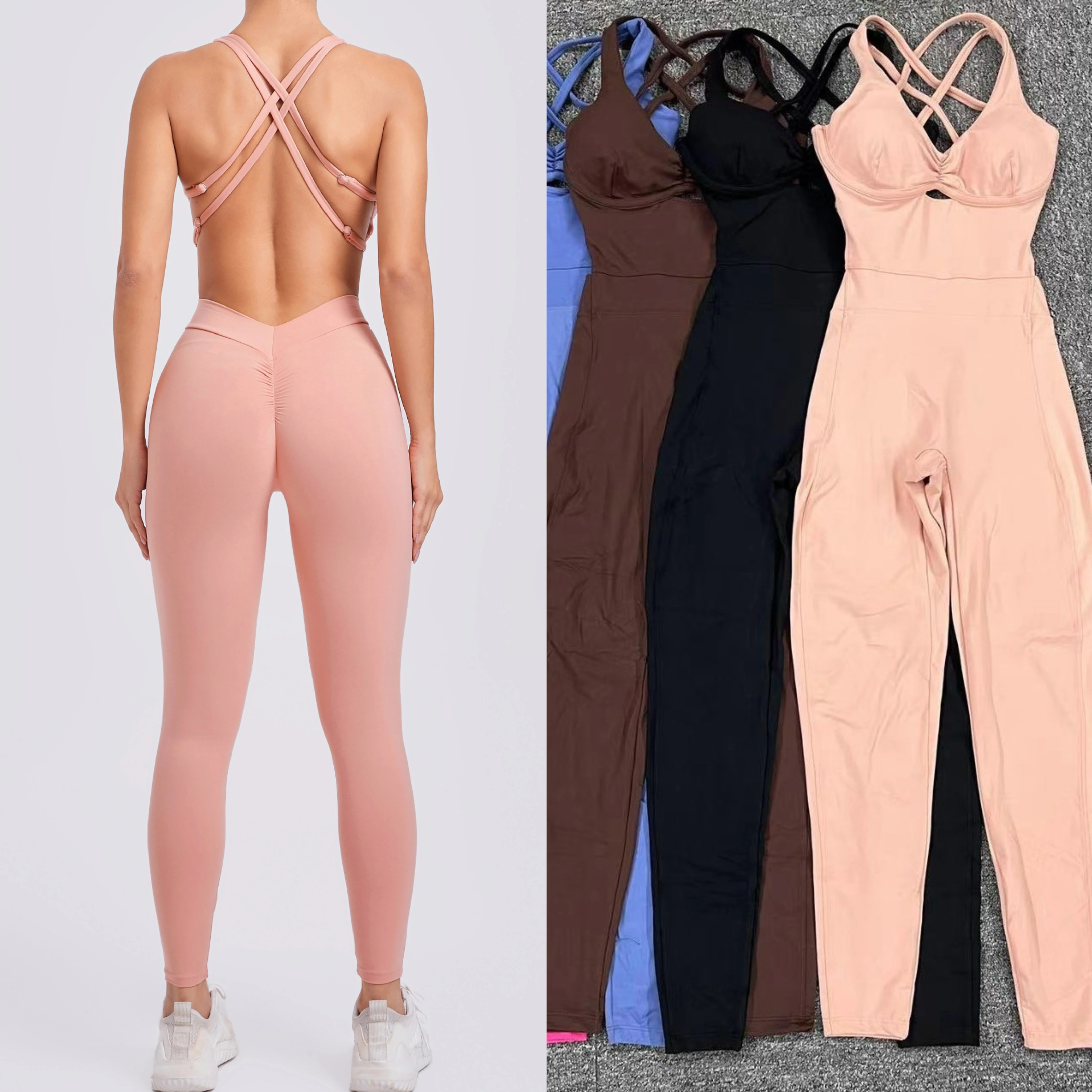 tuta-da-yoga-con-schiena-incrociata-regolabile-body-fitness-con-pantaloncini-a-vita-alta-abbigliamento-sportivo-estivo-per-donne-in-gravidanza