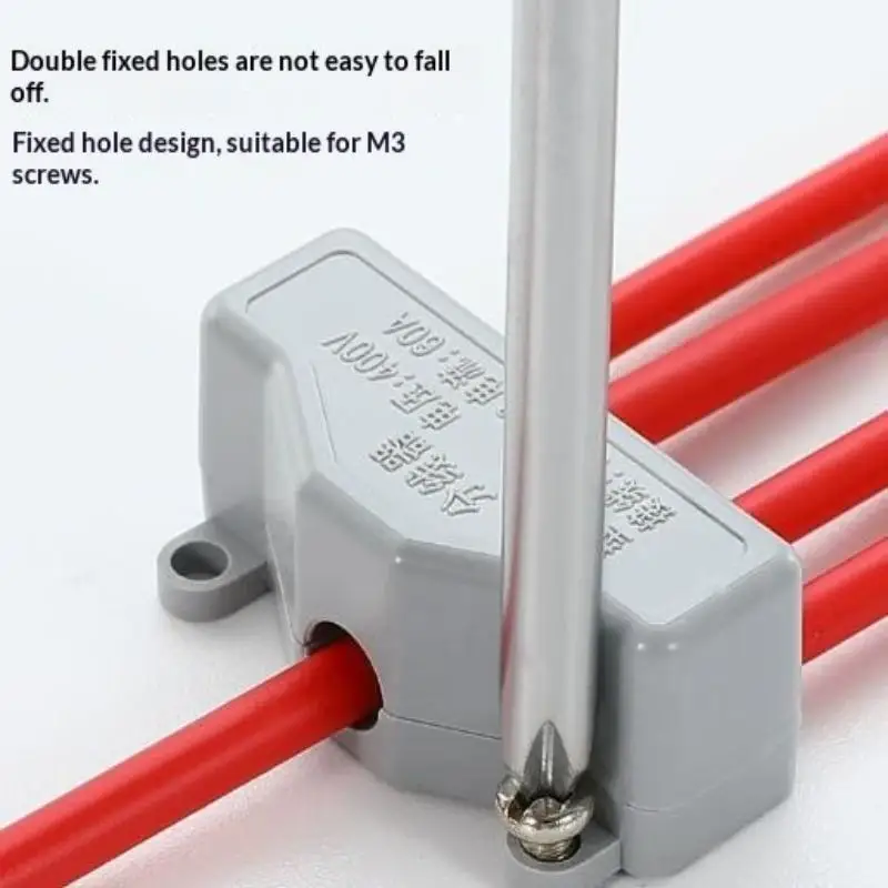 Compact Splice Electrical Connectors High Power Splitter Conductor Multipurpose Use for RV Boat Interior Electrical Renovations