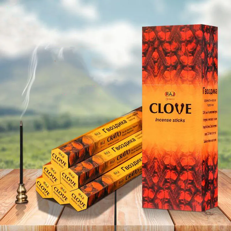 Big Box India Incense Clove Flavor Stick Incense Aromatherapy Incense Fragrance Stick Relax Meditation Smell Supply