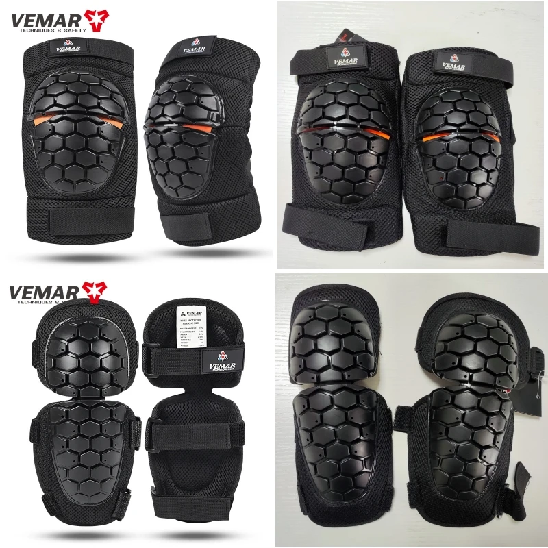 

Cheap High Quality VEMAR Motorcycle Knee Elbow Protector Summer Bike Anti-fall Protection Riding Motocross Knee Pads Elbow Pads