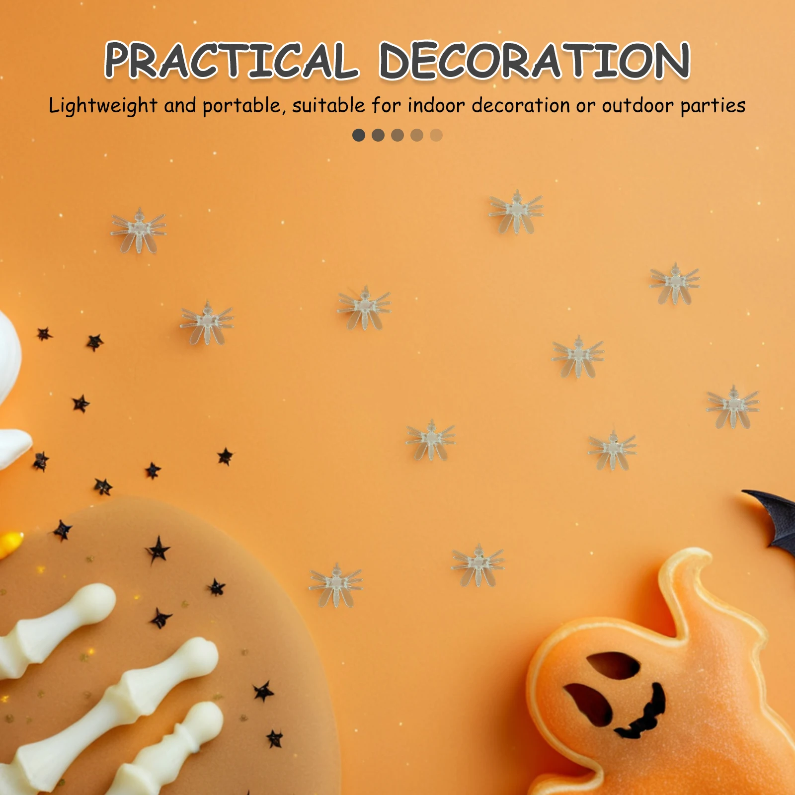 

200 Pcs Halloween Funny Toys Mosquito Miniature Figurines Desktop Model Miniatures Adorn Plastic Prank Stuff for Kids