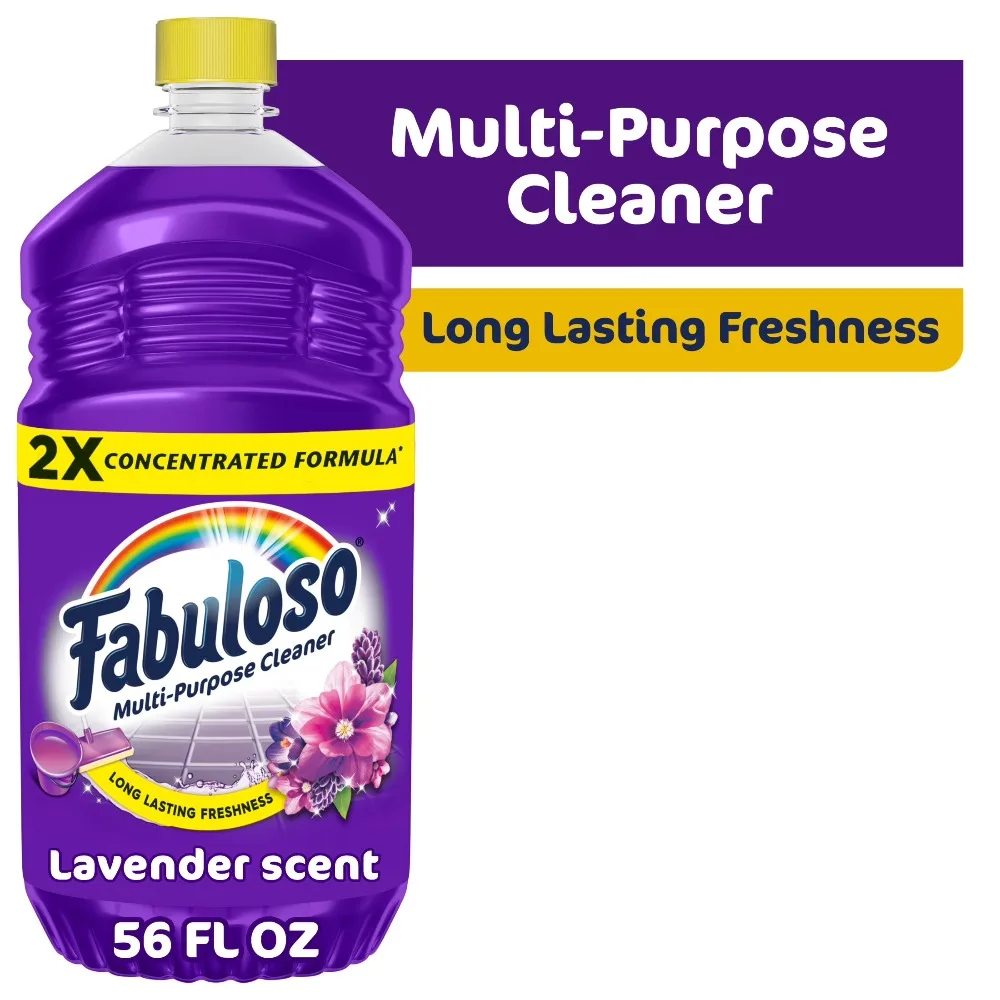 Multi Purpose Cleaner Concentrate No Rinse Floor Cleaner for All Floors Lavender Scented Cleaning Solution Ready to Use 56 Fl Oz Big Bottle