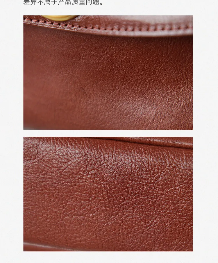 Modische Joker Vintage-Umhängetasche aus Rindsleder für Damen, Outdoor, Alltag, Reisen, Luxus, echtes Leder, kleine Crossbody-Tasche – Detail 2