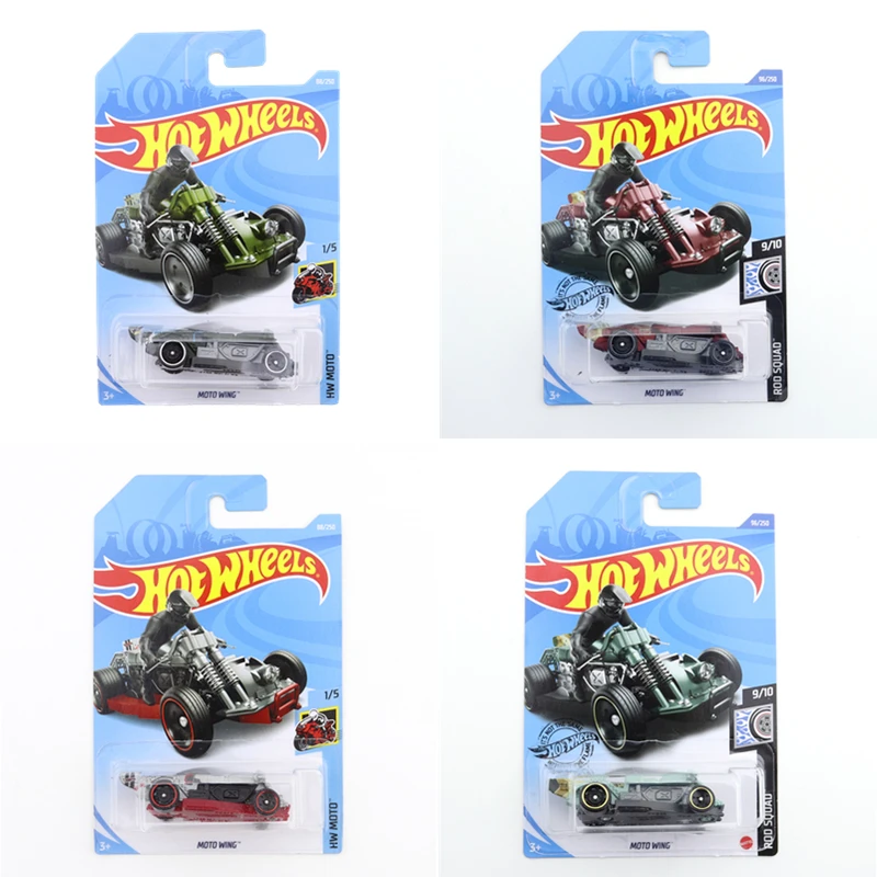 

2019-88 2020-96 мото крыло Оригинал Hot Wheels мини-купе из сплава 1/64 металлическая литая модель автомобиля детские игрушки подарок