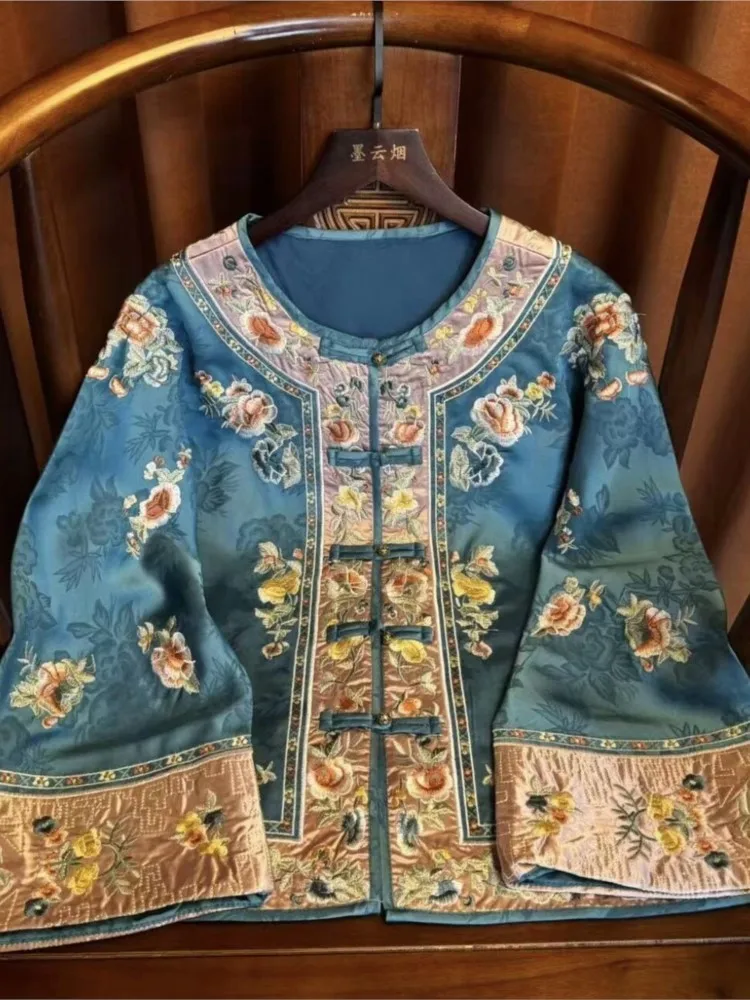 New Chinese-style heavy-duty clothing with heavy embroidery