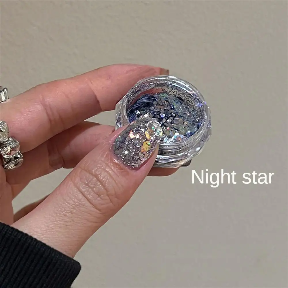 Brokatowy brokat do paznokci cekiny Aurora seria róż świeży Macaroon Manicure cekiny piękno i zdrowie Aurora nieregularne nowe