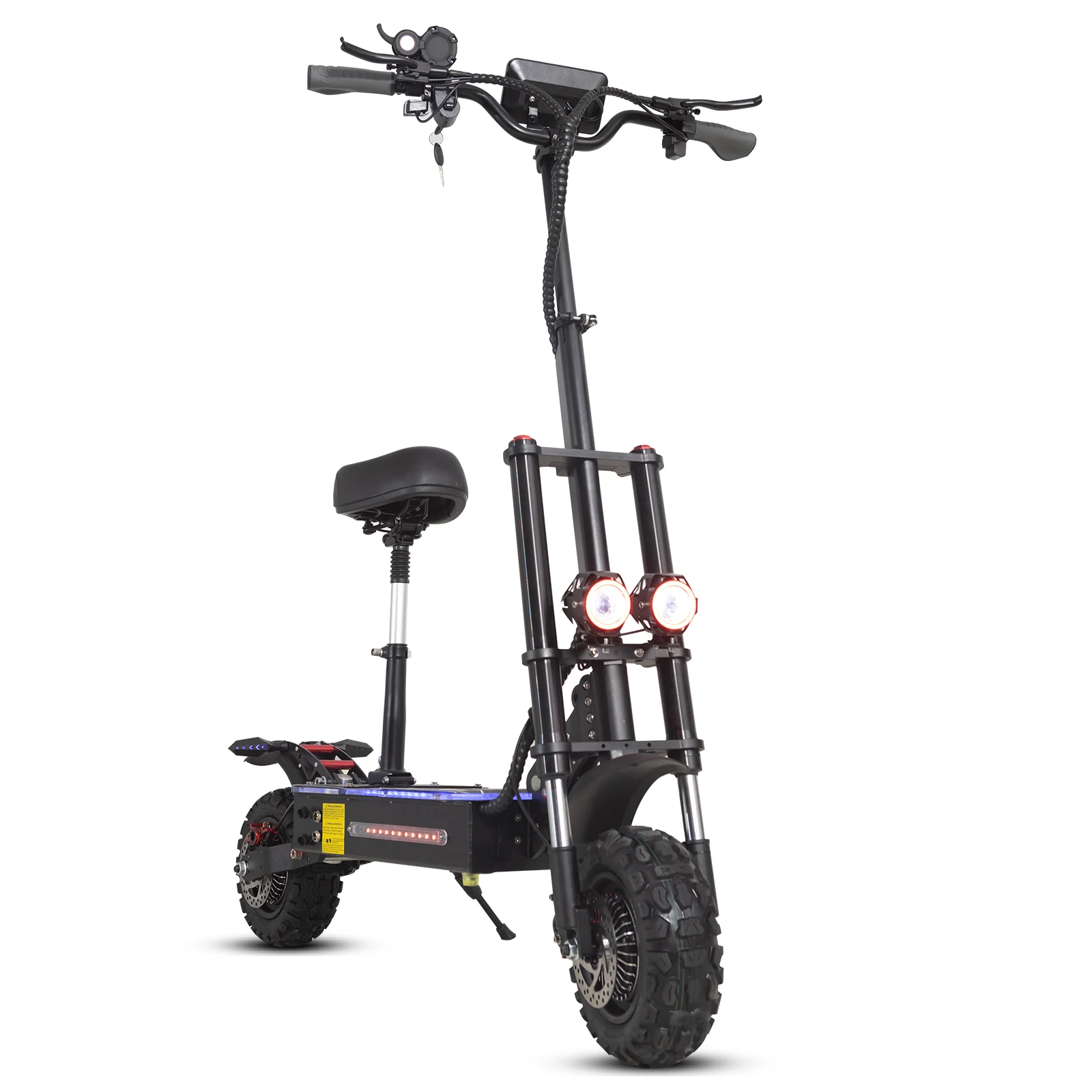 

STLF Advanced A Warehouse Off-Road Electric Scooter with 5600W Dual Motor 85Km/h Top Speed 100KM Range 38ah Battery