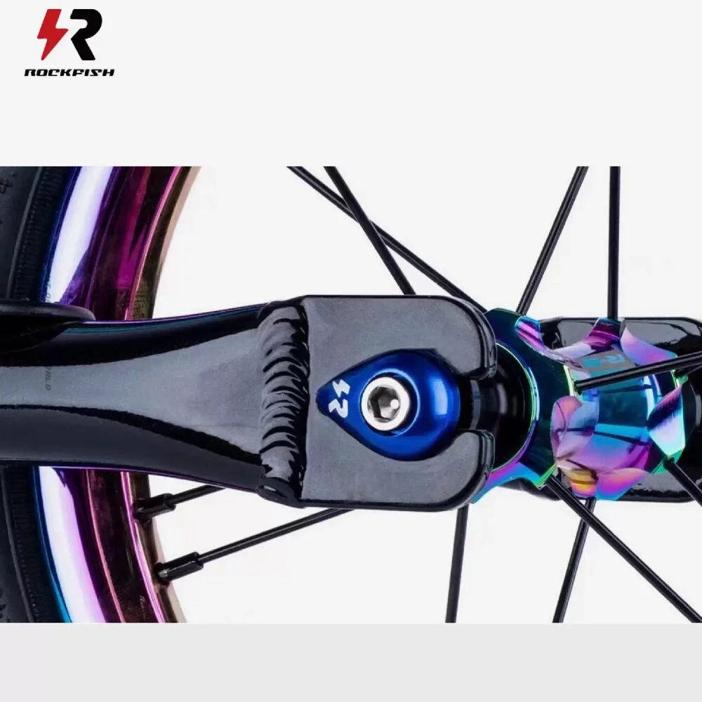 

Rockfish, 4 шт., детский балансировочный велосипед, пряжка с каплей воды, винтовая крышка вала велосипеда S/P/B/K, раздвижная велосипедная колесная пара, защита гайки для наполнения