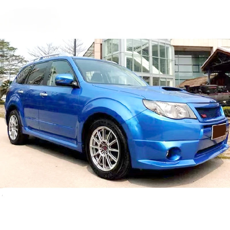 Car Body Kit For Forester sh5 Model Front Lip Rear Lip Side Skirts ABS Plastic High Material