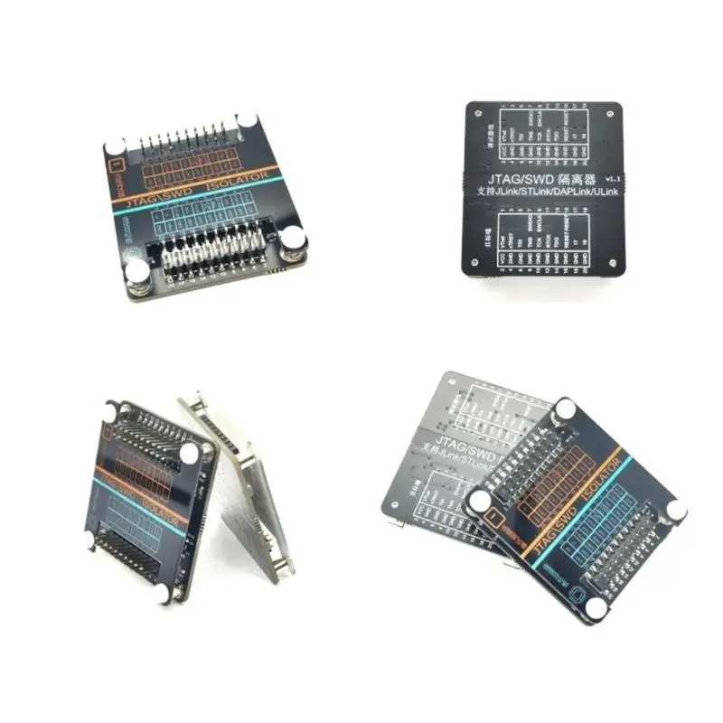 JTAG SWD Isolator for Debugger Protections and Electrical Isolation in High Voltages Circuit Board Debugging Tool