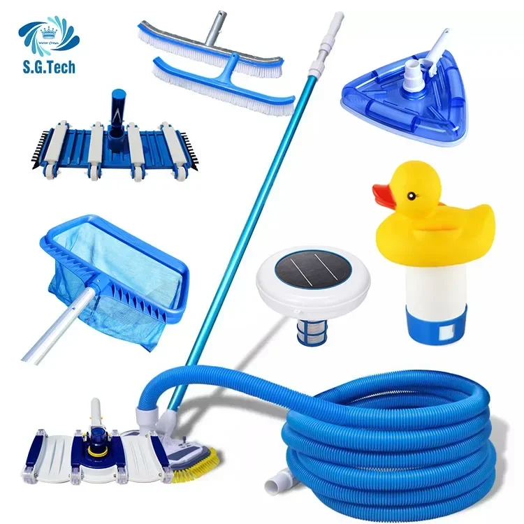 Water Crown Provide High Quality Pool Cleaning Complete Set Swimming Pool Suction Vacuum Cleaner