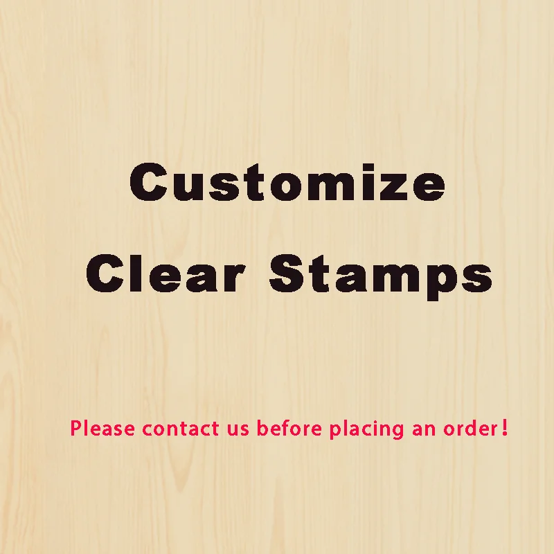 2024 Clear Stamps customizing contact us before placing the order stencil DIY Scrapbooking Paper Photo Album