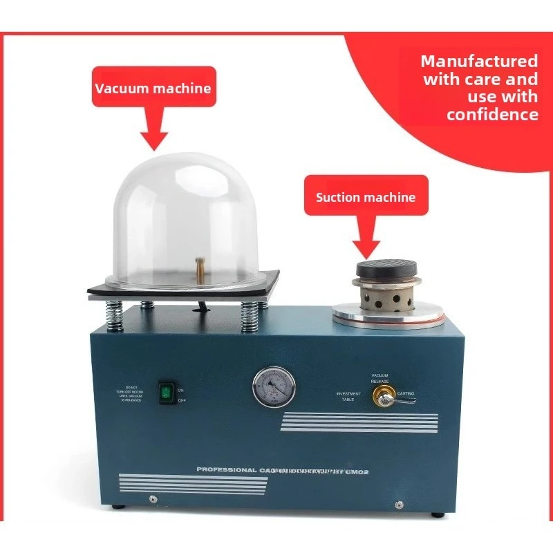 الذهب والفضة والمجوهرات 2L آلة فرن الاستثمار وصب المجوهرات