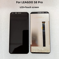 Original For Leagoo S8 Pro LCD Display Touch Screen Sensor Digitizer Assembly Front Leagoo S8 Pro Display Panel Glass Full LCD