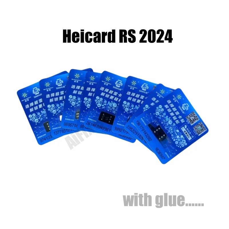 

Heicard RS 2024 V3 Single Side Version with Glue Tape for iPhone 12mini 13mini 16 15 14 11 X 8 7