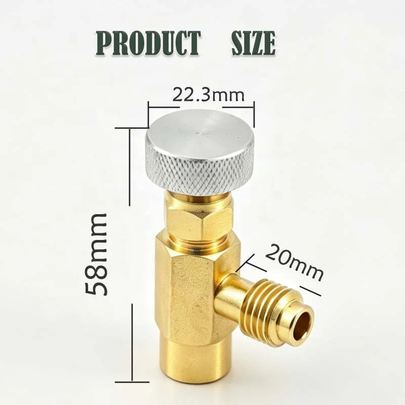 Car air Conditioning Refrigerant Type Refrigerant Small Self-sealing Bottle Opener TT14