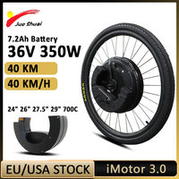 iMortor 3.0 APP Version Electric Bike Front Wheel 36V 350W Motor 7.2Ah Li-Battery Motor Wheel with Wireless Tire velo électrique