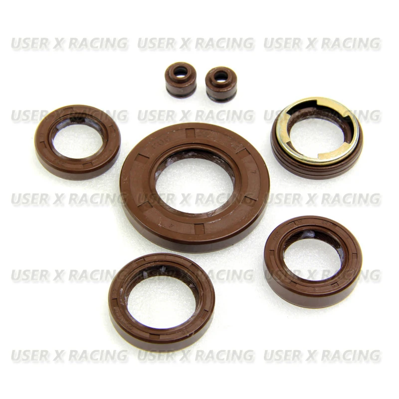 USERX Universal Motorcycle Engine Oil Seal Fluorine Rubber Oil Seal  JOG 100cc Framework Oil Seal For Yamaha 100