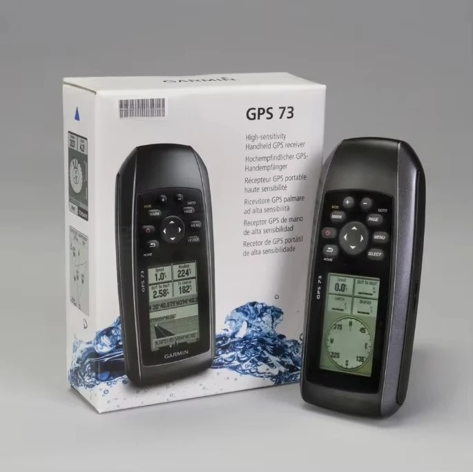 Garmins GPS 73 for Boats Sailboats Small Watercraft High-sensitivity GPS Marks and Stores 1000 Waypoints and 100 Tracks
