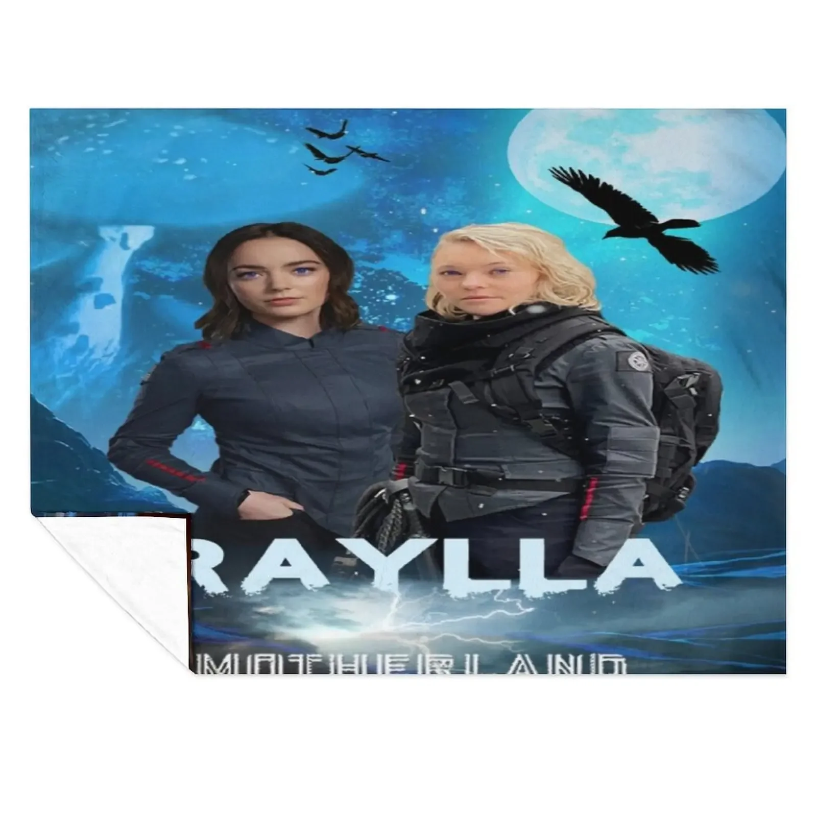 

Poster Raelle and Scylla MFS Throw Blanket Custom Polar for sofa Multi-Purpose Blankets