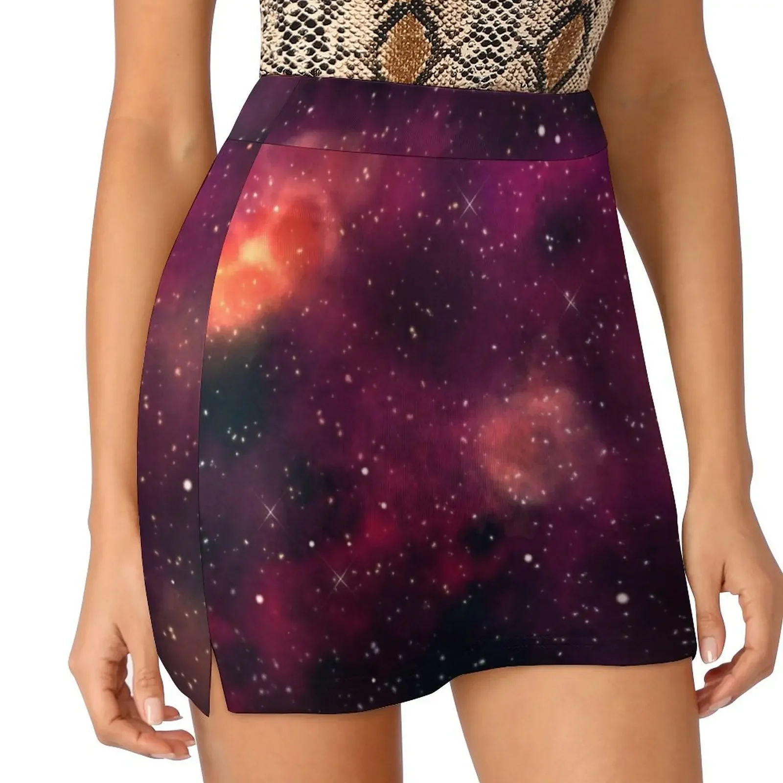 

Blood Orchid Galaxy Mini Skirt shorts fairy core cute skirt