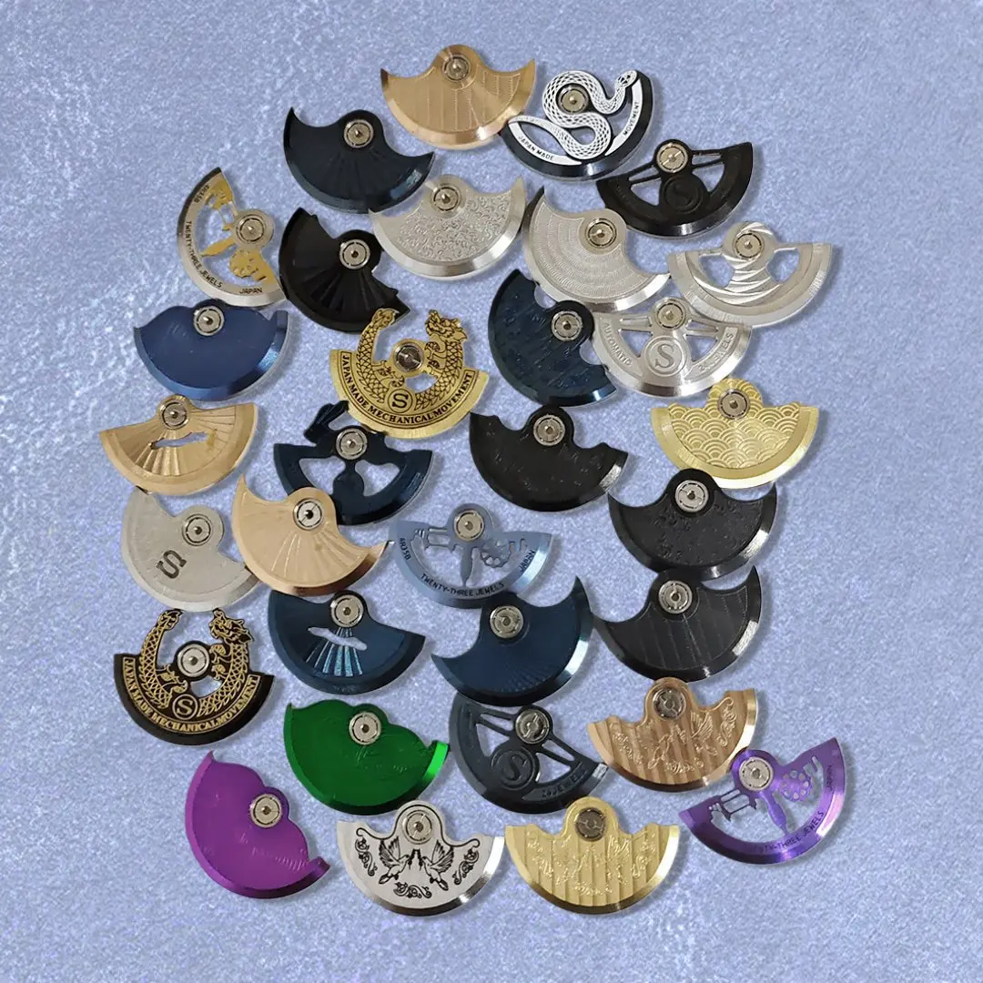 

Автоматический механический ротор для часов, совместимый с механизмами NH34, NH35, NH36, 7S26, 4R35, запчасти для SKX007 и OEM-часов