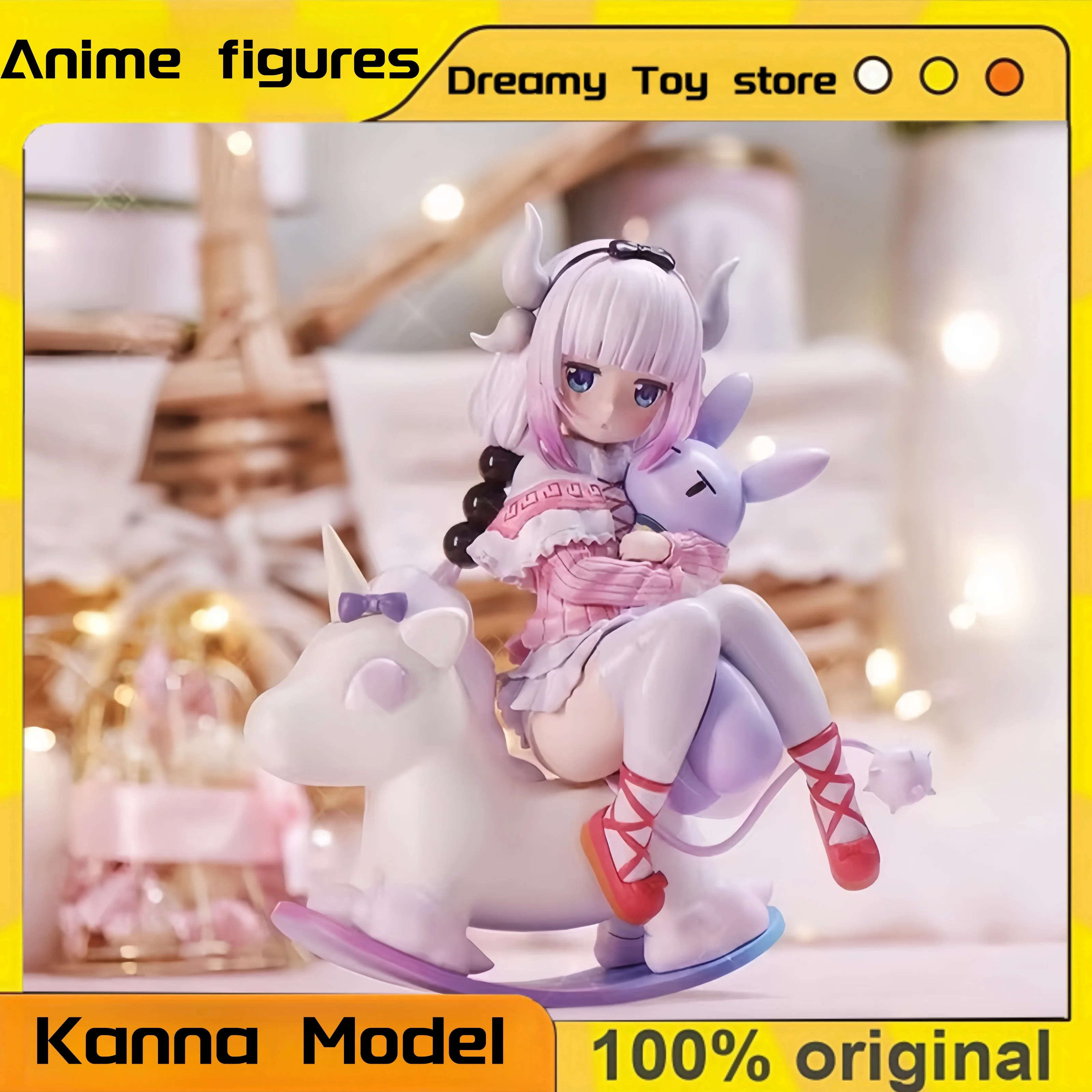 

Miss Kobayashi’s Dragon Maid Kanna Anime Figures Desktop Decorations Room Decorations Children'S Toy Models Decorations Gift