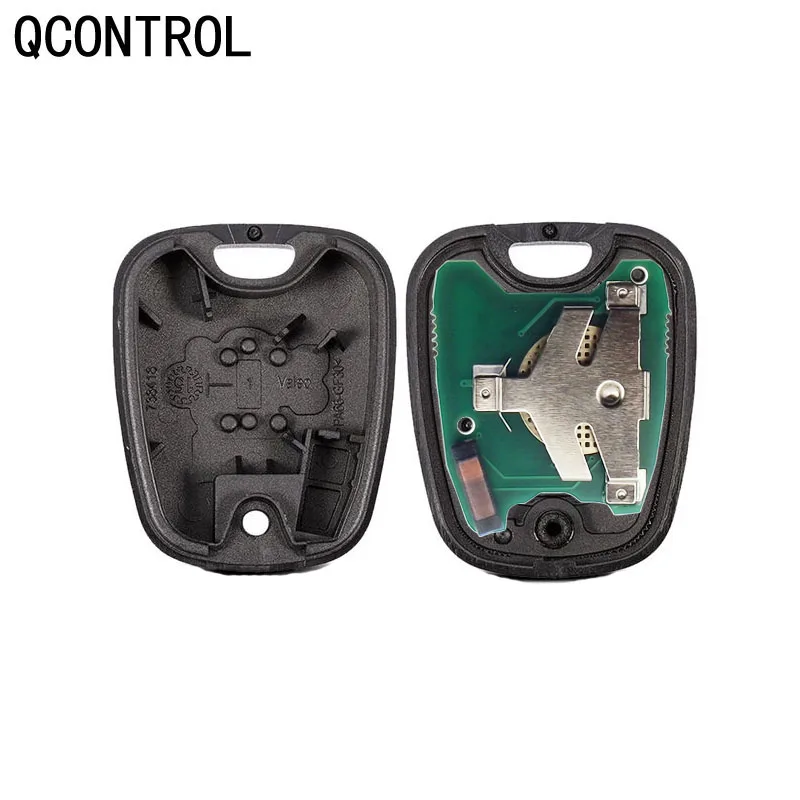 QCONTROL-mando a distancia para coche, llave de 433MHz para CITROEN BERLINGO 2002-2008, parte Nmber 6554RH, 2 botones