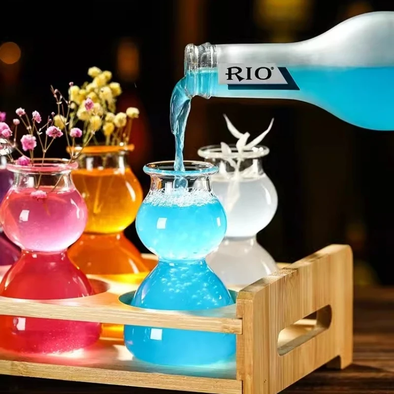 Picture 5: 120ml Creative glass cocktail glass Bar mix glass Martini Champagne