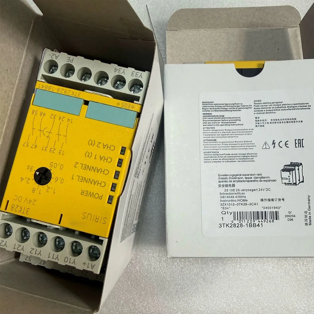 3TK2828-1BB41 Safety Relay SIRIUS Series, 24VDC