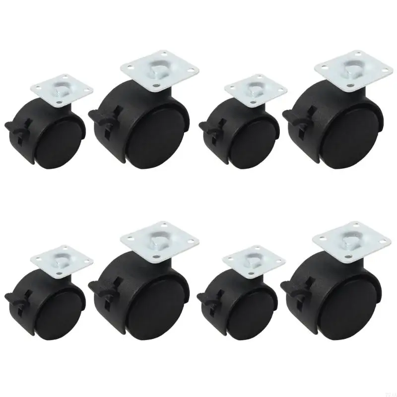 77JA Caster cao su cấu hình thấp để bảo vệ sàn chuyển động trơn trong bất kỳ không gian nào