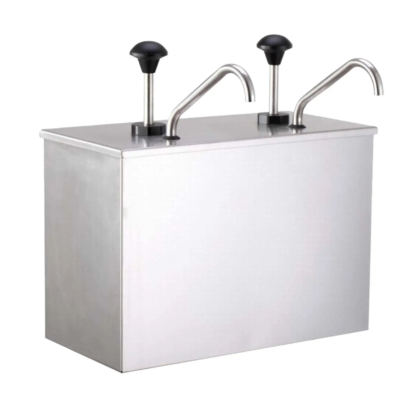 Sauce Dispenser Pump Detachable Stainless Steel Bottle for Household Salad Syrups Restaurant Use view 2