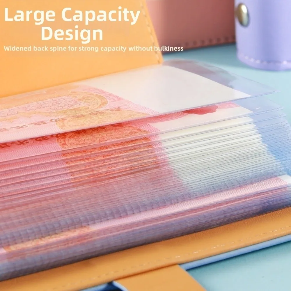 A6 Code Notebook for Money Anti-splash Water Solid Color Cash Budget Ledger Academic Weekly Agenda Diary Notepad