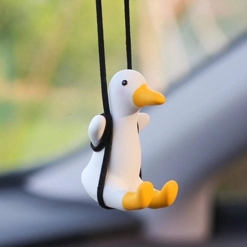 Actiefiguren Swing Duck Witte Eend Kawaii Prachtige Hobby Collectibles Mooi verjaardagscadeau voor beste vriend of kinderen