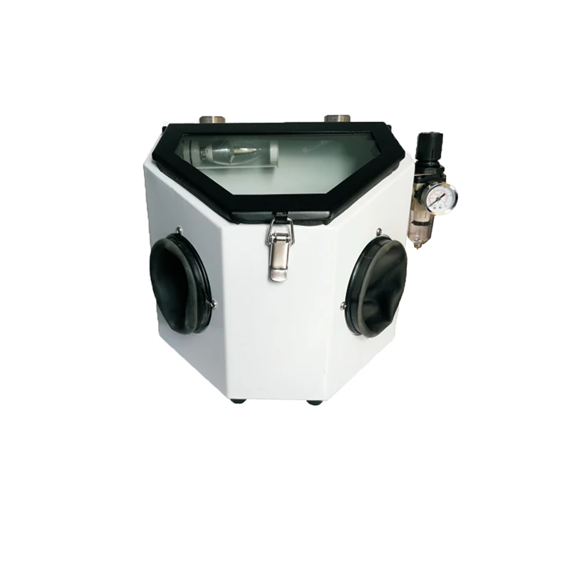 Good performance artificial tooth polishing sandblaster machine for dental lab