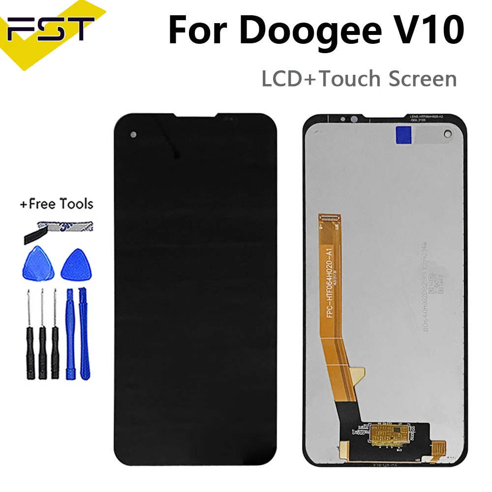 

Original For Doogee V10 V11 LCD Display Touch Screen Digitizer Assembly For Doogee V10 LCD Sensor Screen Repair Replacement