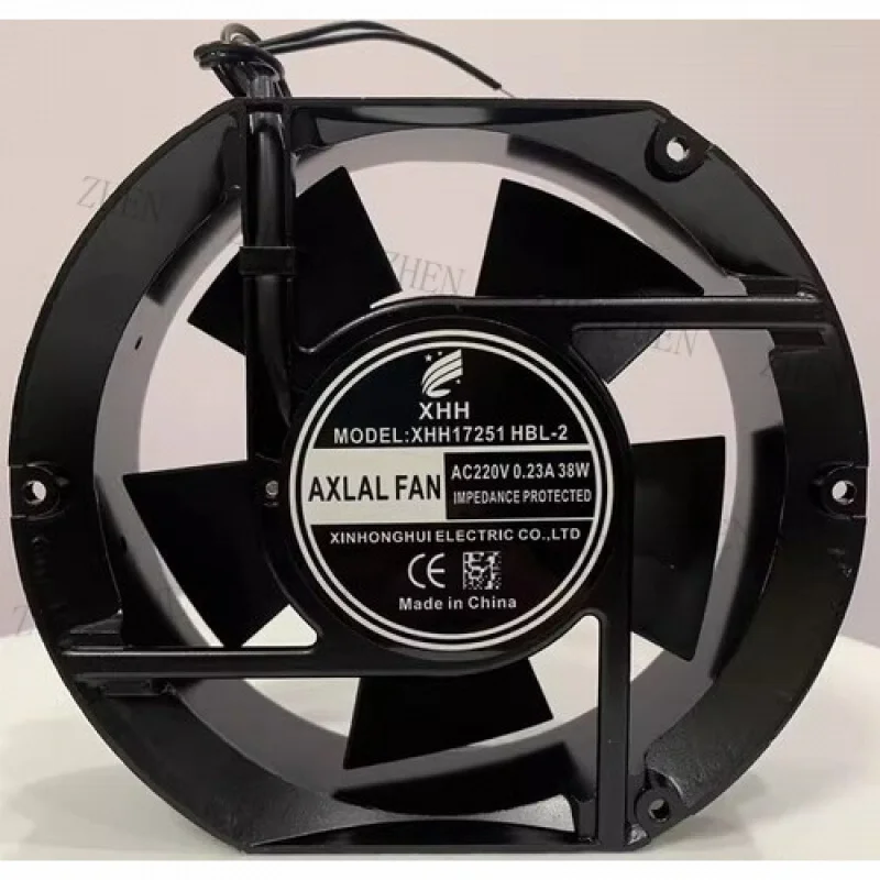 

Y 1 шт. XHH17251HBL-2 AC220V 0,23A 38 Вт осевой охлаждающий вентилятор