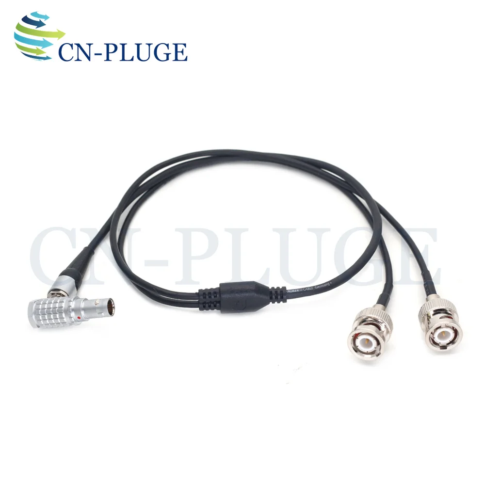 

Time Code Cable Input Output Cable for Sound Devices XL LB2 5 Pin Male to 2 * BNC