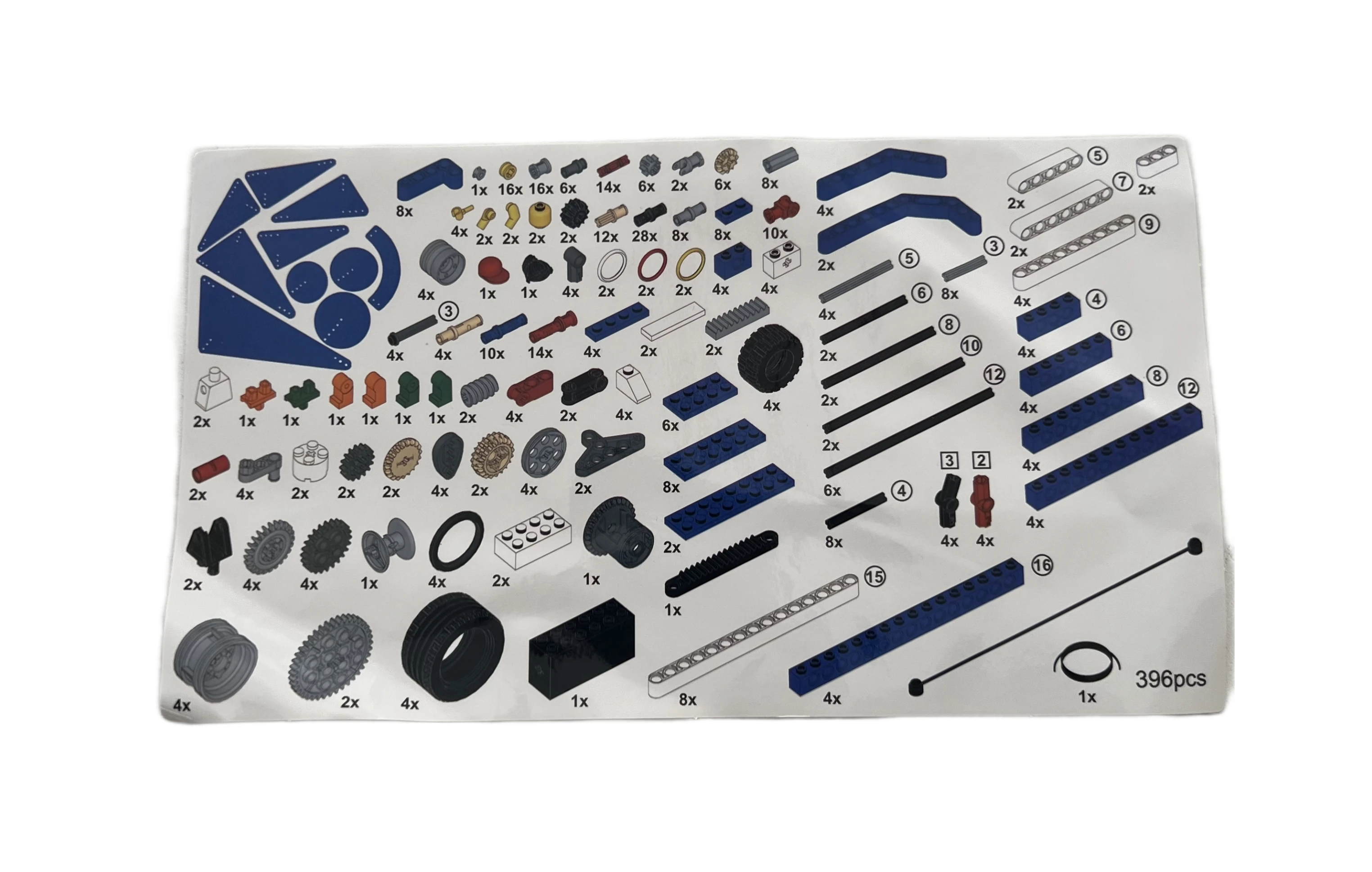 لبنات بناء لطلاب المدارس ، الأجزاء التقنية ، التكنولوجيا المتعددة ، البرمجة ، مجموعة وظائف الطاقة التعليمية ، صانعة #6